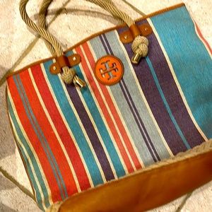 Tory Burch beach tote